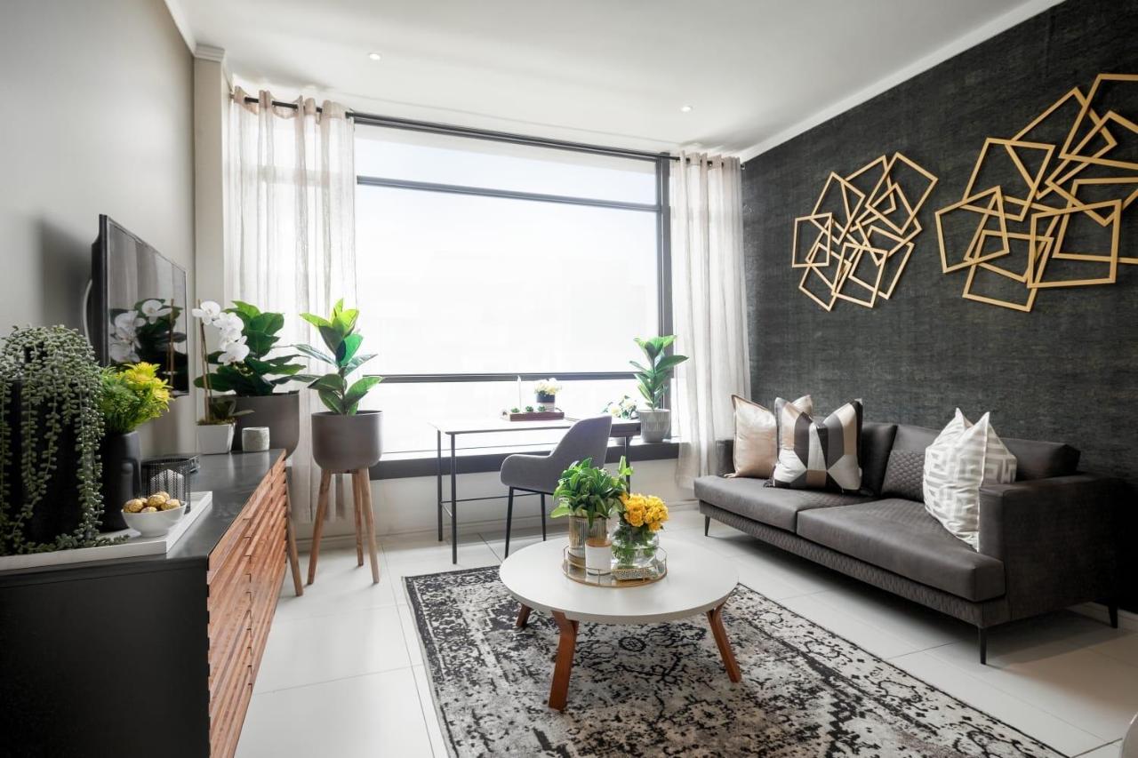 Modern Luxury Furnished Apartments In Sandton Johannesbourg Extérieur photo