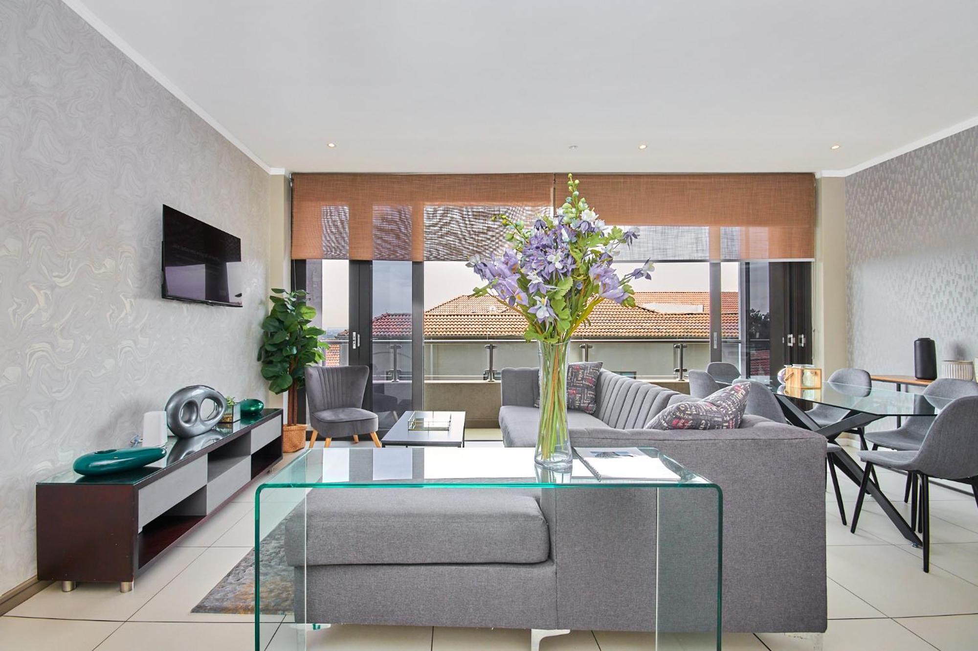 Modern Luxury Furnished Apartments In Sandton Johannesbourg Extérieur photo